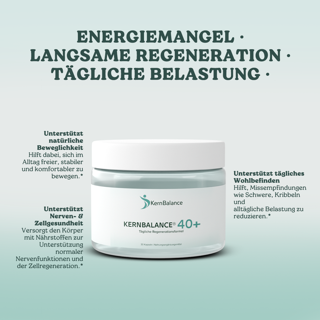 KERNBALANCE® 40+ – Tägliche Regenerationsformel